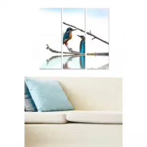 Image of MDF2406268 Multicolor Decorative MDF Painting (3 Pieces)