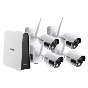 Image of Lorex CCTV 6 Channel 1080p HD 2MP DVR Wire-Free 1TB DVR + 4 x 2MP HD Wire-Free Cameras