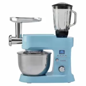 Image of Cooks Professional G2880 Blue Multi Functional 1200W Stand Mixer
