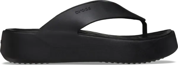 Image of Crocs Women Getaway Platform Flips Black 9