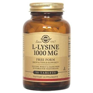 Image of Solgar L Lysine 1000 mg Tablets 50 Tablets