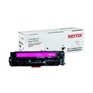 Image of Xerox Everyday Replacement For CE413A Laser Toner Ink Cartridge Magenta 006R03806