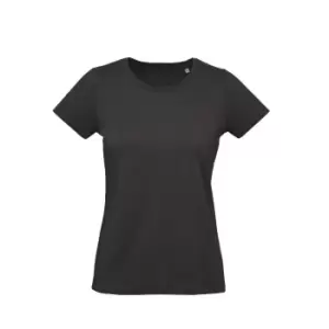 Image of B&C Womens/Ladies Inspire Plus Tee (2XL) (Black)