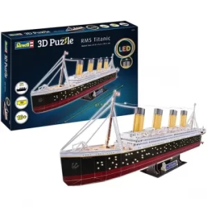 Image of RMS Titanic LED 3D Puzzle By Revell