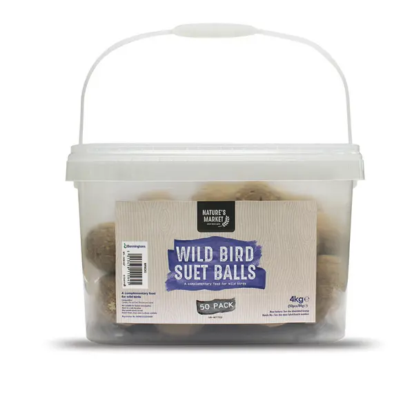 Image of Kingfisher Suet Fatballs Bird Food 50 Pcs