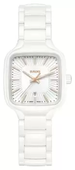Image of RADO R27072012 True Square Womens White Dial White Watch