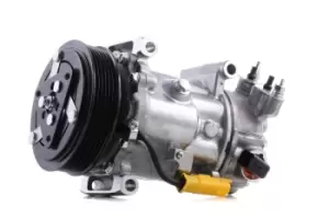 Image of NISSENS AC Compressor SKODA,PEUGEOT,CITROEN 890743 1607424980,1671553680,6453QJ Compressor, air conditioning 6453QK,6453QL,6453QN,6453QX,6453TP,6453WK
