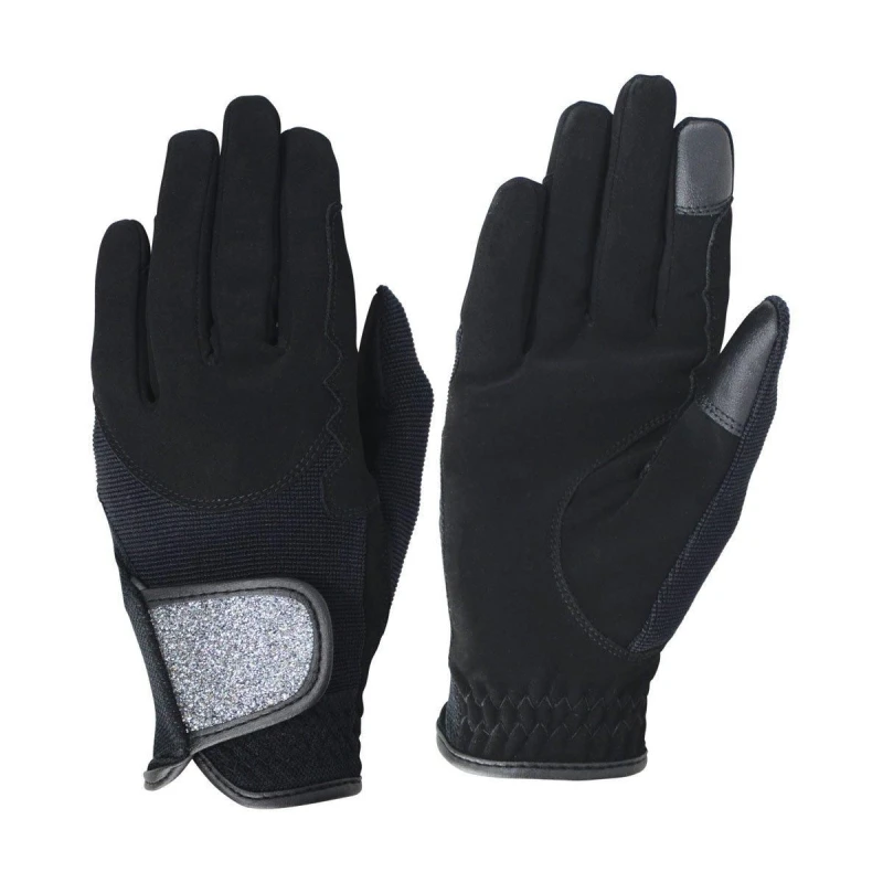 Image of Hy5 Mens Roka Riding Gloves in Dark Blue Size: XL Dark Blue Male XL