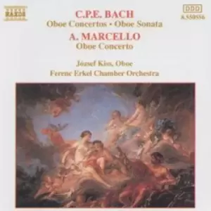 Image of CPE Bach / A Marcello Oboe Concertos by Carl Philipp Emanuel Bach CD Album