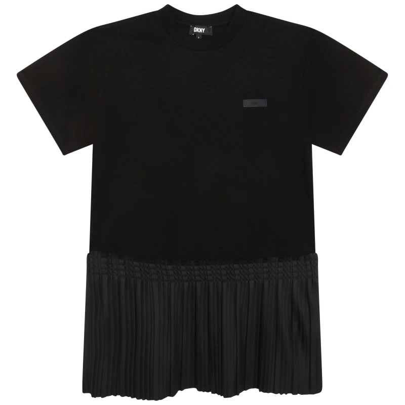 Image of DKNY T-Shirt Dress Juniors - Black 8 - 9 Years