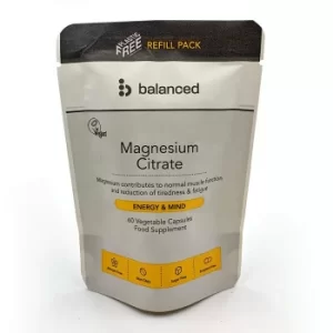 Image of Balanced Magnesium Citrate Refill 60 Caps
