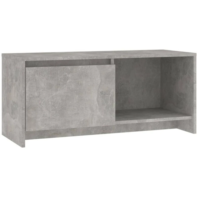 Image of VIDAXL TV Cabinet Concrete Grey 90x35x40cm Engineered Wood Vidaxl 8720286835425