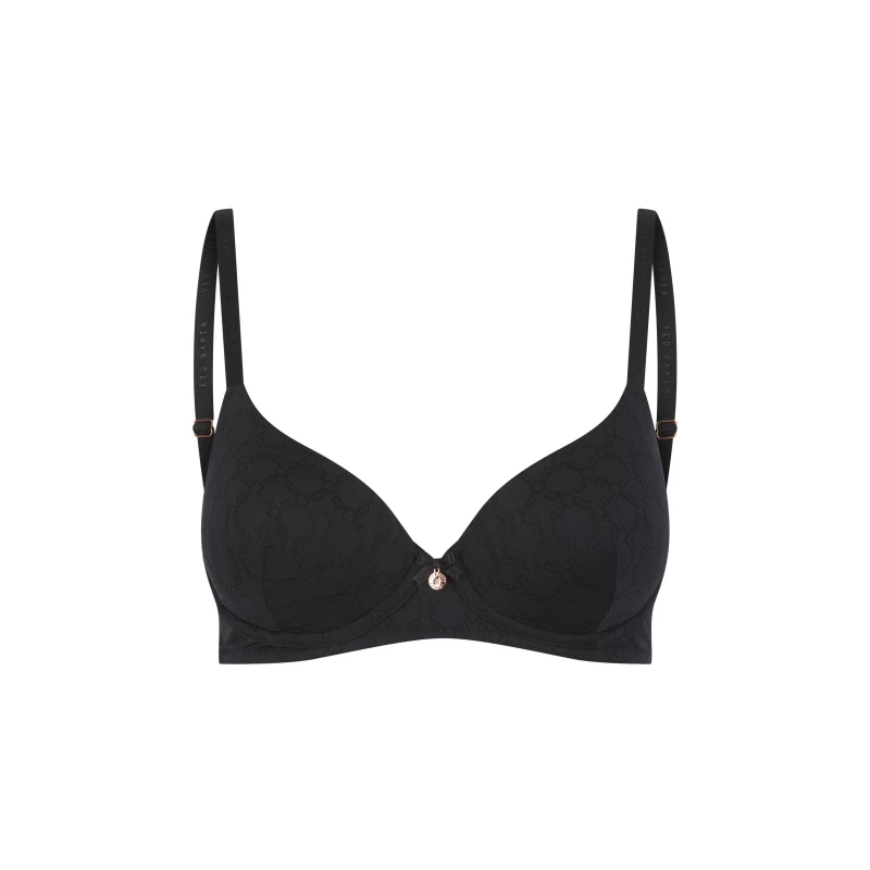 Image of Ted Baker Womens Claire T-Shirt Bra Jet Black female 32D