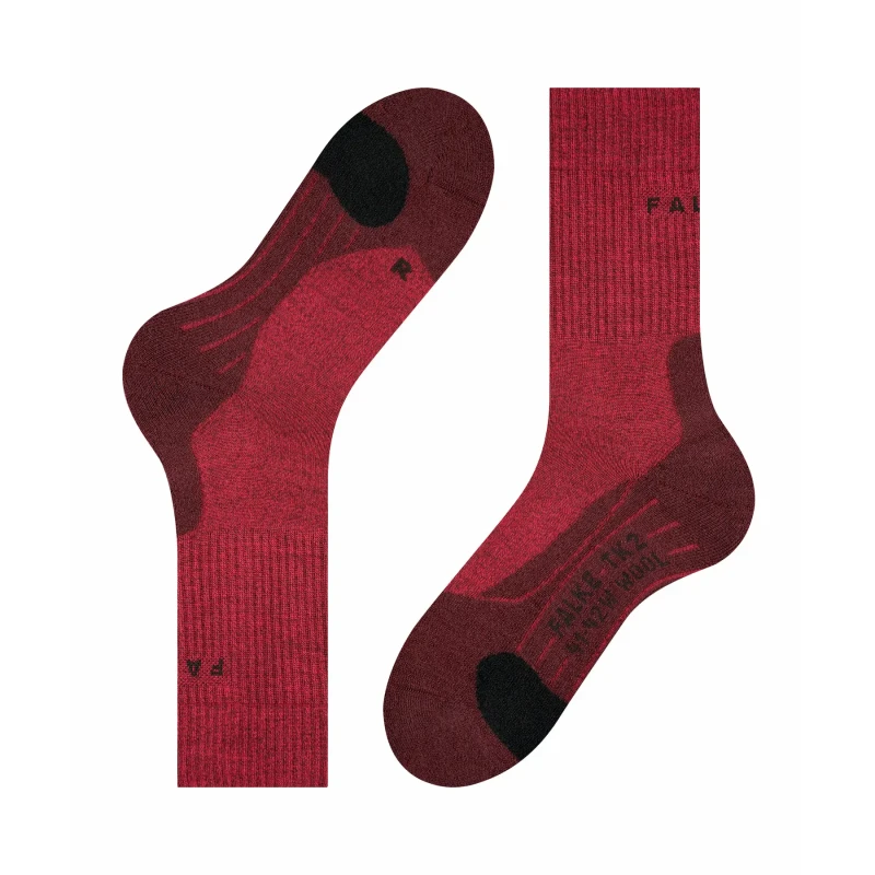 Image of Falke Womens socks Falke TK2 Wool Rouge Female 39/40