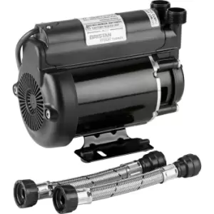 Image of Bristan 2.0 Bar Single End Shower Pump - Black