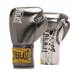 Image of Everlast 1910 Fight Gloves Unisex Adults - GUNMETAL