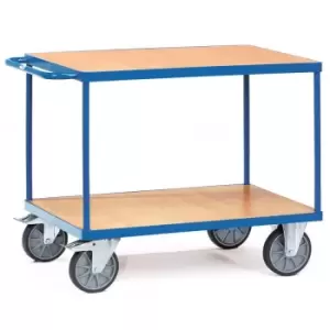 Image of Fetra Heavy Duty Three Shelf Table Top Cart 1200 x 800mm - 600kg Capacity