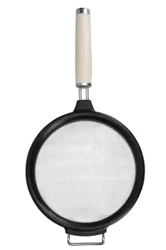 Image of Stainless Steel Mesh Sieve - Almond Cream