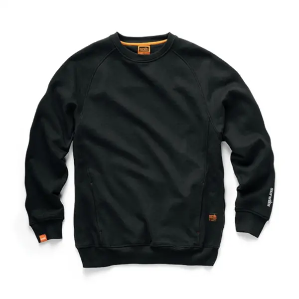 Image of Scruffs Eco Worker Sweatshirt Black - S