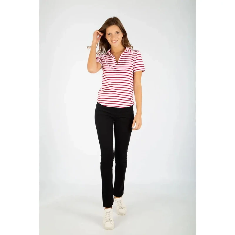 Image of Armor-Lux Womens Polo shirt Armor-Lux quille Blanc Female 4XL