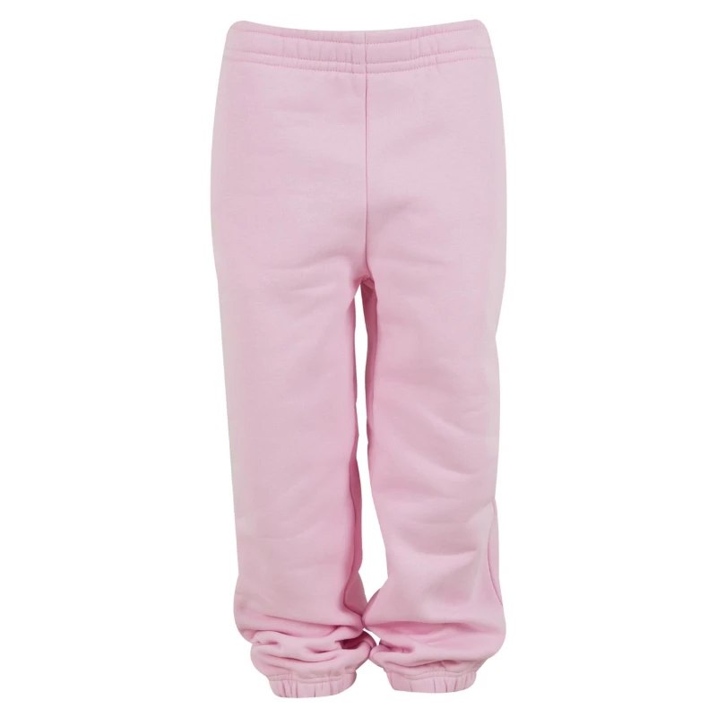 Image of Build Your Brand Fluffy Sweatpants in Pink Size: 4-6 Years Pink Unisex 4-6 Years