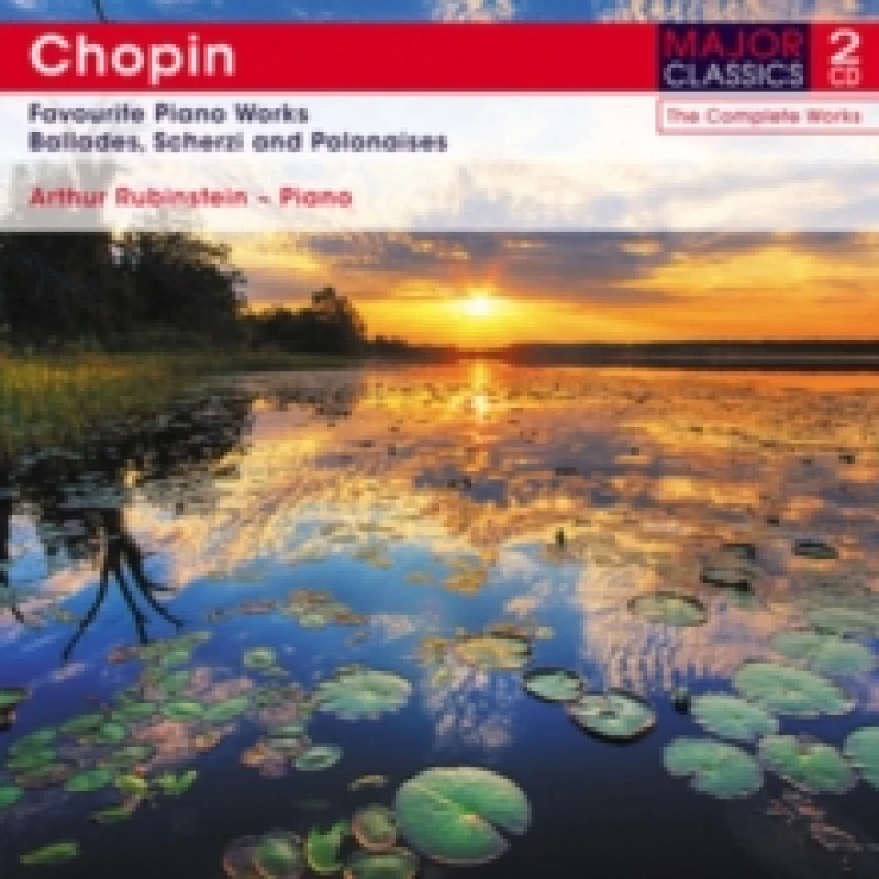 Image of Chopin: Favourite Piano Works: Ballades, Scherzi and Polonaises CD / Album