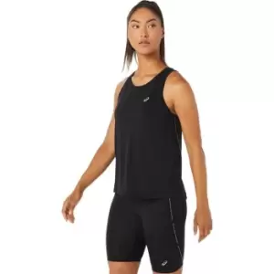 Image of Asics Womens Running Race Tank - Black