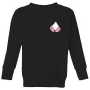 Image of Disney Daisy Duck Backside Kids Sweatshirt - Black - 7-8 Years