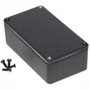 Image of Hammond 1590WN1BK Watertight Diecast Enclosure Black (121 x 66 x 40mm)