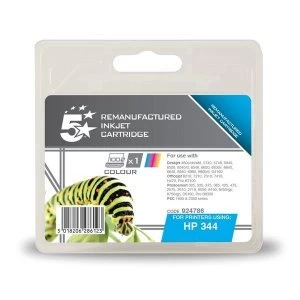 Image of 5 Star Office HP 344 Tri Colour Ink Cartridge