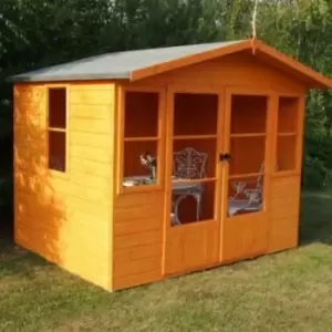 Image of Shire Milton 7' 10" x 9' Apex Summerhouse - Premium Dip Treated Shiplap