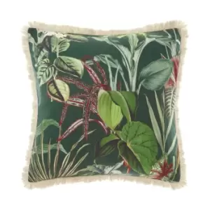 Image of Wonderplant Exotic Botanical Pillow Sham White/Green