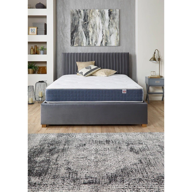 Image of Aspire Aspire Cashmere Duo Season Pocket+ Mattress in White Size: Small Double White Small Double Unisex 5057632164247