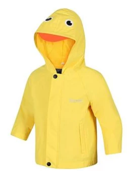 Image of Boys, Regatta Kids Yellow Duck Waterproof Jacket - Yellow, Yellow, Size 6-12 Months