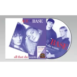Image of Ace Of Base - All That She Wants RSD 2022 Picture Disc Vinyl