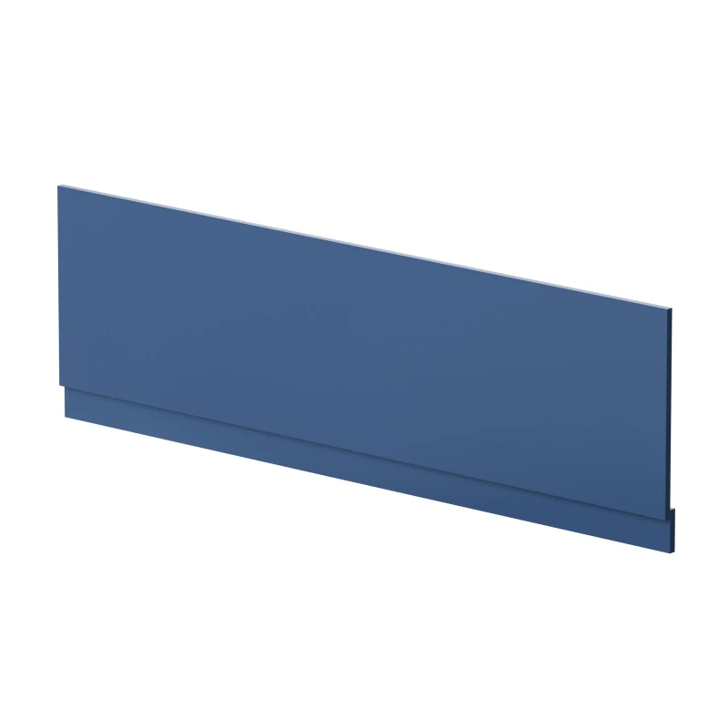 Image of Balterley Straight Reversible Bath Front Panel & Plinth - 1800mm - Satin Blue Blue unisex