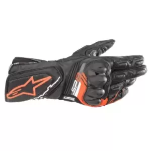 Image of Alpinestars SP-8 V3 Black Red Fluo L