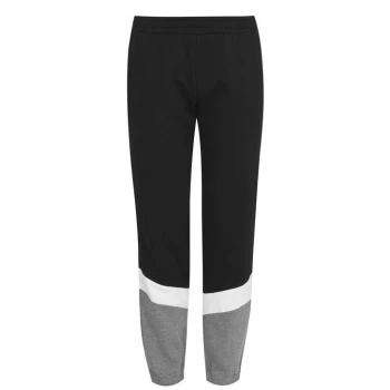 Image of LA Gear Closed Hem Jogging Pants Ladies - Black/Dk Grey M