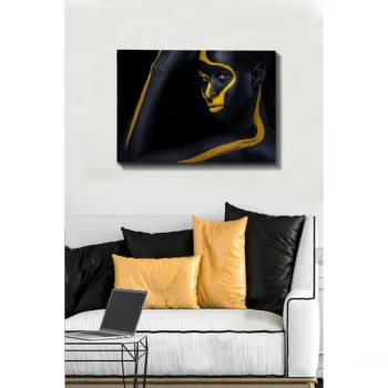 Image of Kanvas Tablo (50 x 70) - 19 Multicolor Decorative Canvas Painting