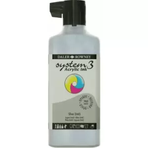 Image of Daler-Rowney System3 Ink 180ml Silver Imit