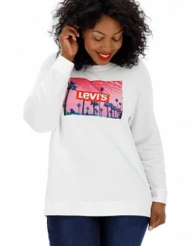 Image of Levis Relaxed Graphic Crew