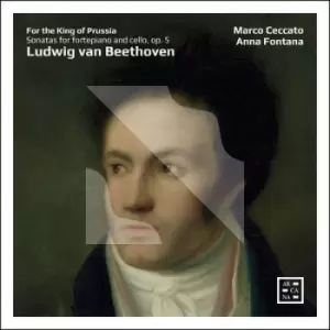 Image of Ludwig van Beethoven - For the King of Prussia: Ludwig Van Beethoven: Sonatas for Fortepiano and Cello, Op. 5 CD Album - Used