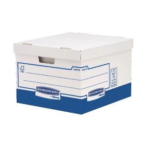 Image of Fellowes Basics Large Heavy Duty Storage Box W380 x D430 x H287mm Pac