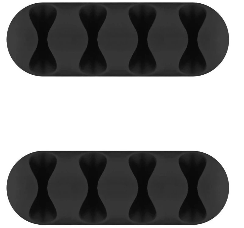 Image of Microconnect CABLEMANA-16 cable organizer Floor Cable holder Black 2 p