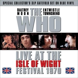 Image of Who - Isle Of Wight Festival 1970 Blue Vinyl