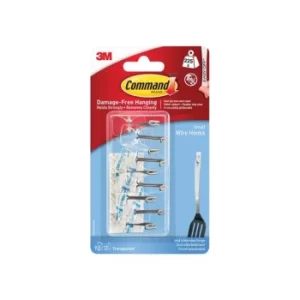 Image of Command Clear Wire Hooks Value Pack (Pack 9)