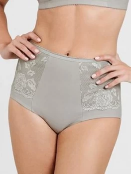 Image of Miss Mary of Sweden Miss Mary Of Sweden Lovely Lace Panty, Grey, Size 26, Women