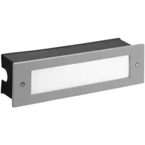 Image of Leds-C4 Micenas - Outdoor LED Recessed Wall Light Grey 29.8cm 1215lm 4000K IP65