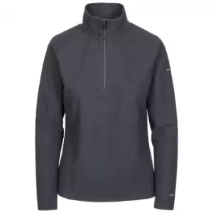 Image of Trespass Womens/Ladies Meadows Fleece (L) (Charcoal)
