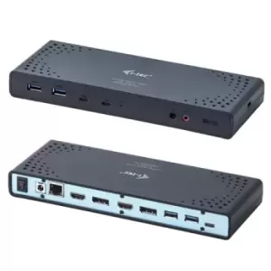 Image of i-tec USB 3.0 / USB-C / Thunderbolt 3 Dual Display Docking Station + Power Delivery 65W